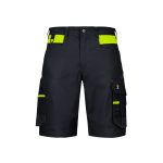 Bari Stretch Rip-Stop Fekete rövidnadrág