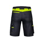 Bari Stretch Rip-Stop Fekete rövidnadrág