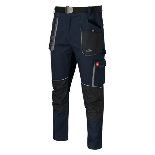 Klassz Stretch Slim Navy derekas nadrág