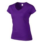 Softstyle® Női V-Nyakú Póló