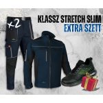 Klassz Stretch Slim Navy Extra Szett