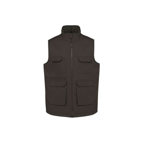 UNISEX PÁRNÁZOTT MULTI-POCKET POLYCOTTON VEST