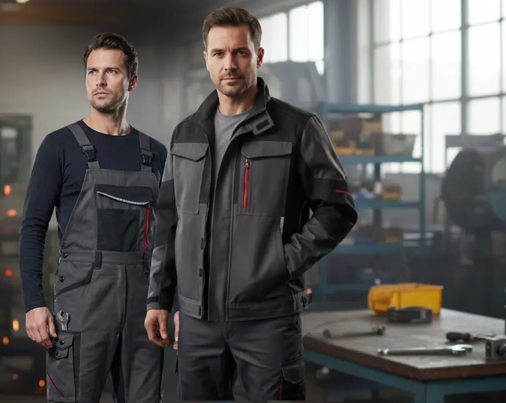 A munkaruha szett ideális választás, ha egységes megjelenésre és praktikus viseletre van szükség. Nadrág és kabát együtt kényelmesebb és költséghatékonyabb megoldás.